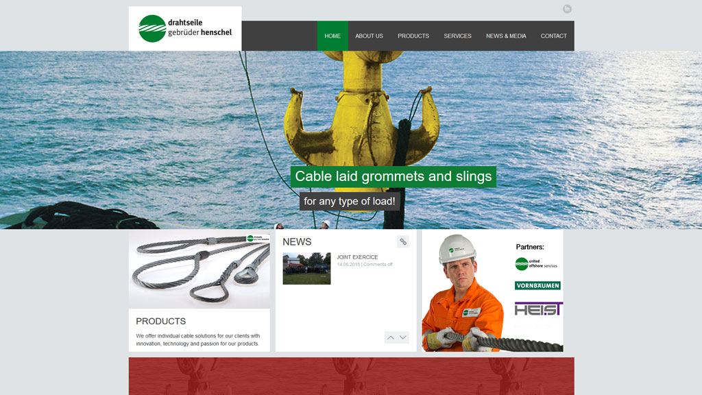 First launch of our website